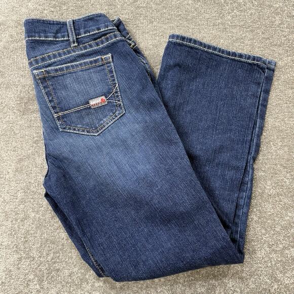 Ariat Other - Ariat FR Men’s Jeans 31S Mid Rise Bootcut Flame Resistant CAT 2 Work Pants Denim